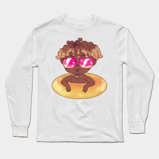 Cute boy in sunglasses Long Sleeve T-Shirt